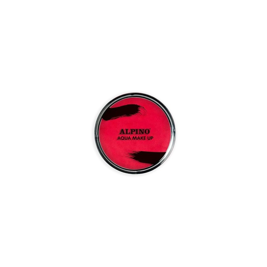 MAQUILLAJE ALPINO MAKE-UP POLVERA AQUA ROJO