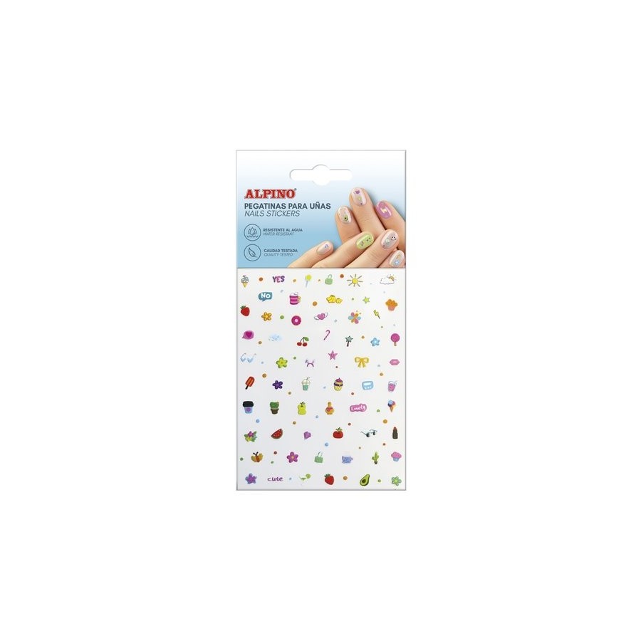 MAQUILLAJE ALPINO PEGATINAS PARA UÑAS AUTOADHESIVAS