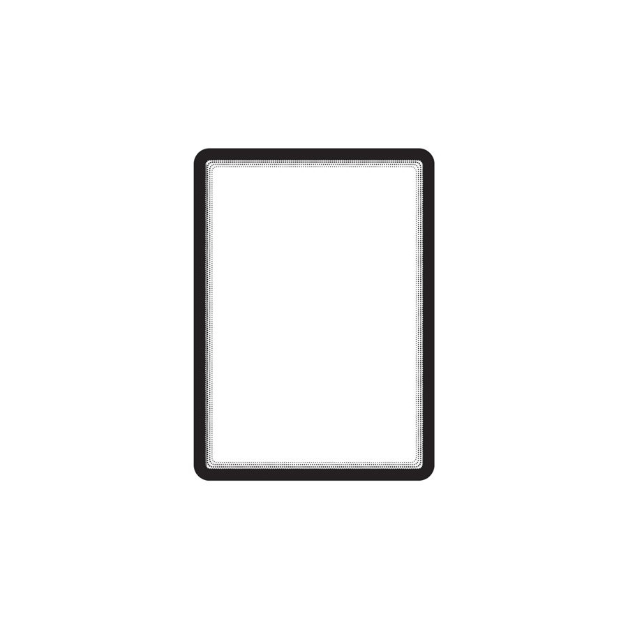 FUNDA PORTA CARTELES TARIFOLD MAGNETO SOLO A3 VERTICAL/HORIZONTAL NEGRO PACK de 2