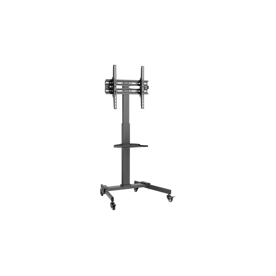 SOPORTE DE SUELO MOVIL EQUIP CON RUEDAS PARA PANTALLAS 32" A 55" HASTA 35Kg