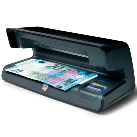 DETECTOR DE BILLETES FALSOS SAFESCAN 70 NEGRO CON LUZ ULTRAVIOLETA