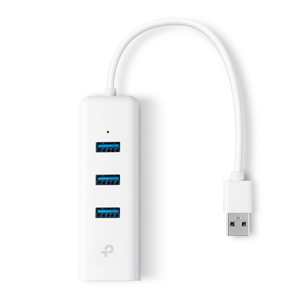 ADAPTADOR TP-LINK USB 3.0 A ETHERNET GIGA + 3 PUERTOS USB 3.0