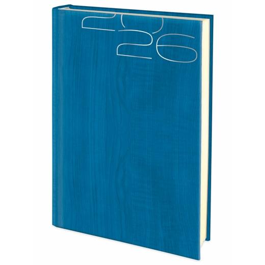 AGENDA ANUAL (2026) EDEUSTO CERVINO COSIDA tapa ACOLCHADA E11 170x240 D/P AZUL (D77)