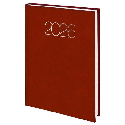 AGENDA ANUAL (2026) EDEUSTO PREMIUM COSIDA tapa ACOLCHADA D07 145x205 D/P MARRON (321)