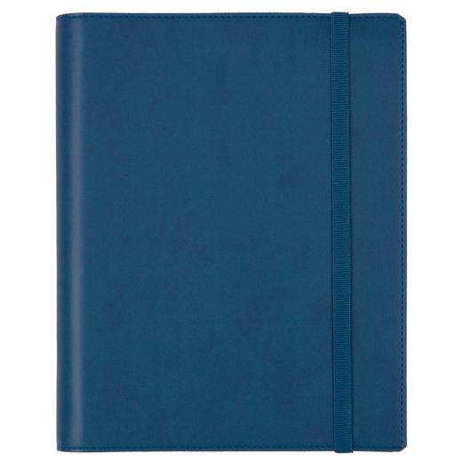 AGENDA ANUAL (2026) FINOCAM DUO DUOBAND ESPIRAL CON CUBIERTA POLIURETANO con GOMA E10 155x212 D/P AZUL