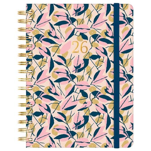 AGENDA ANUAL (2026) FINOCAM ESPIRAL YOU WIRE-O tapa EXTRA con GOMA E10 155x212 D/P HOJAS