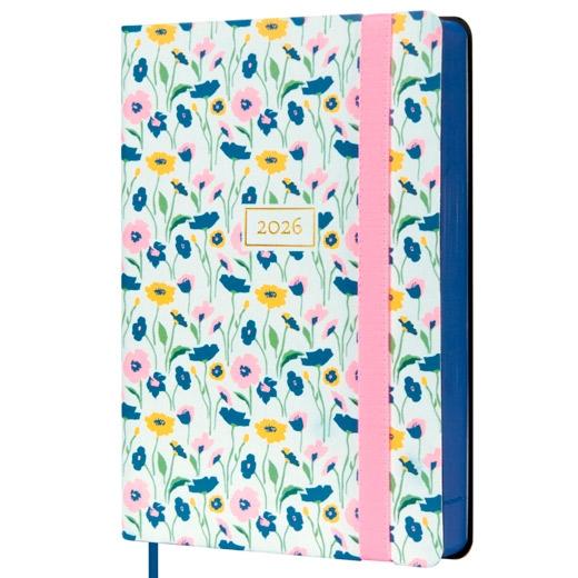 AGENDA ANUAL (2026) FINOCAM FLEXI JOY COSIDA tapa FLEXIBLE con GOMA F4 118x168 D/P FIONA