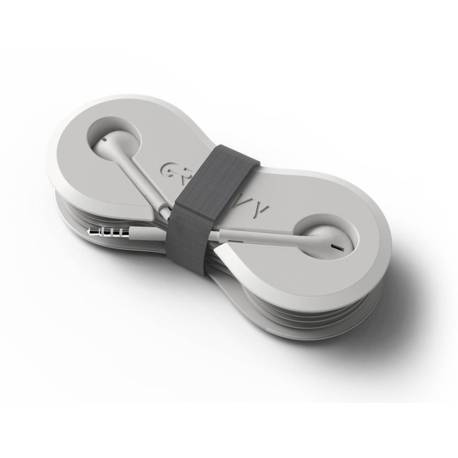AURICULARES GROOVY DE BOTON CON CONECTOR MINI JACK MICROFONO INTEGRADO BLANCO