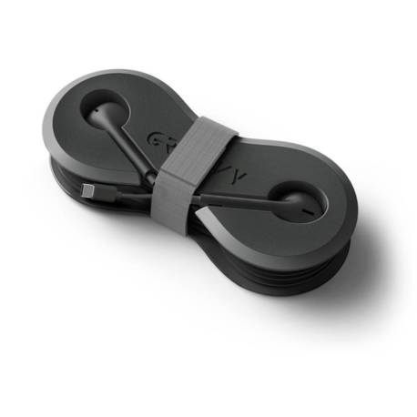 AURICULARES GROOVY DE BOTON CON CONECTOR USB-C MICROFONO INTEGRADO NEGRO