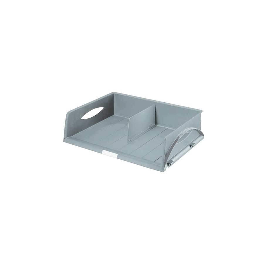 BANDEJA SOBREMESA SORTY A4 GRIS