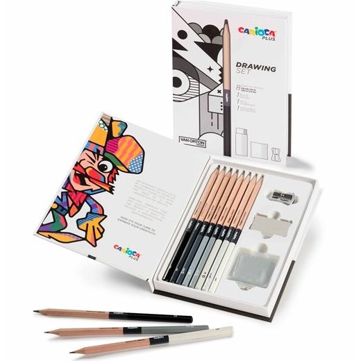 BLOC DE DIBUJO CARIOCA PLUS TAPA DURA LISO GRANO FINO A5 160g 40h