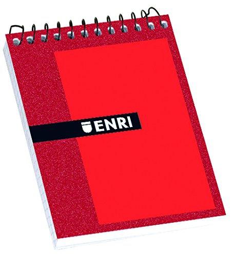 BLOC ENRI tapa DURA 16º 80h CUADRIC.4x4 APDO.ROJO