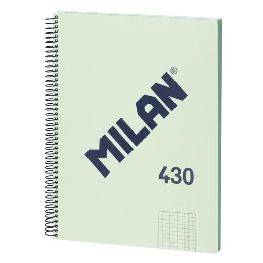 BLOC MILAN 430 serie 1918 tapa EXTRA A4 80h HORIZONTAL 95g VERDE