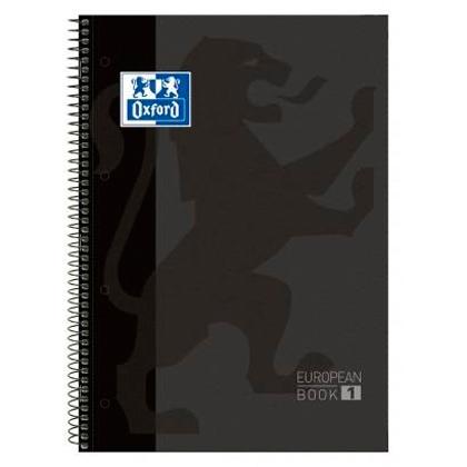 BLOC OXFORD SCHOOL EU.BOOK 1 micro.tapa EXTRA A4+  80h HORIZONTAL 90g NEGRO