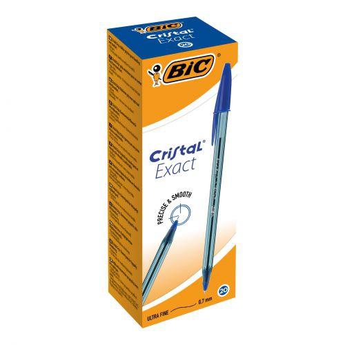 BOLIGRAFO BIC CRISTAL EXACT AZUL