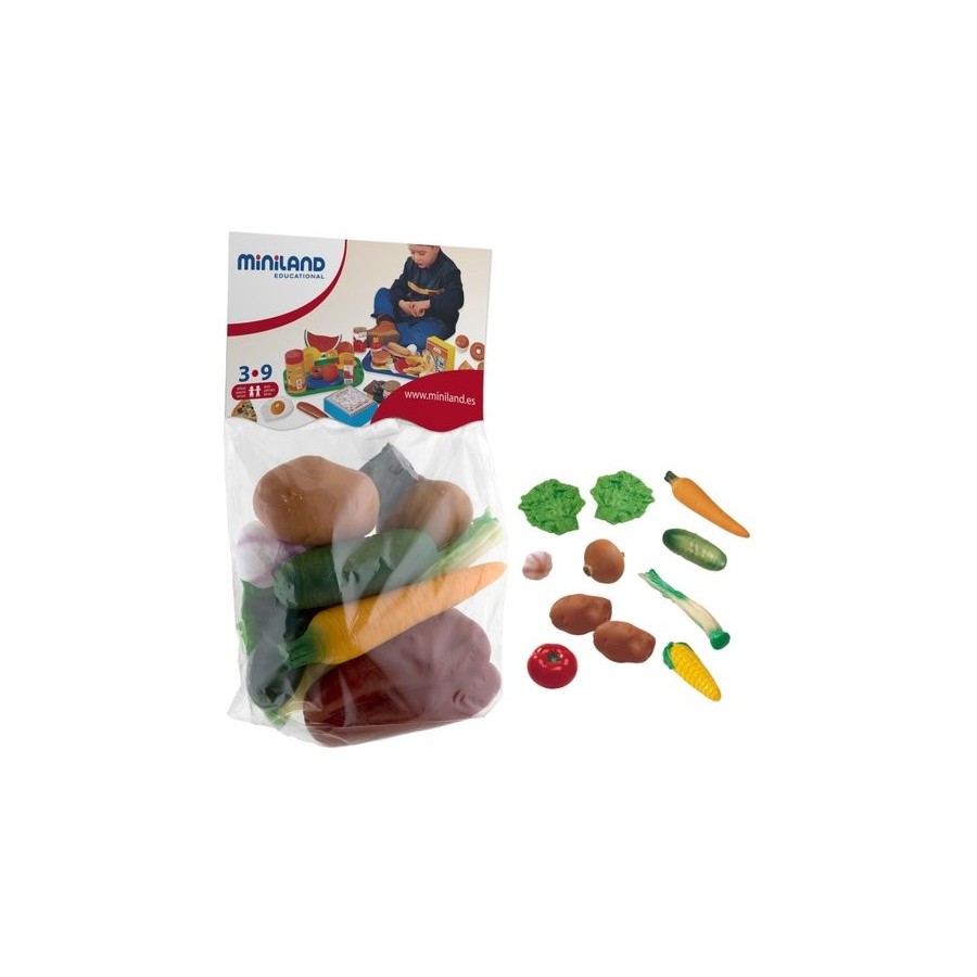 BOLSA MINILAND 11 PIEZAS DE HORTALIZAS SURTIDAS