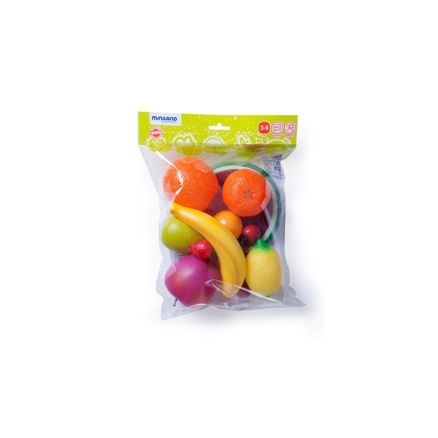 BOLSA MINILAND 15 PIEZAS DE FRUTA SURTIDA