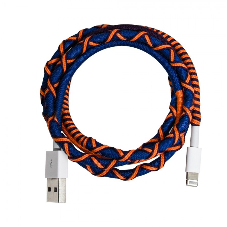 CABLE GROOVY USB - LIGHTNING APPLE ALTO RENDIMIENTO 2,0A BLANCO 2 m.