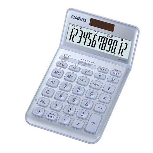 CALCULADORA SOBREMESA CASIO 12 DIGITOS JW-200SC AZUL