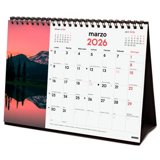 CALENDARIO (2026) FINOCAM SOBREMESA IMAGENES MENSUAL PARA ESCRIBIR S 210x150 ATARDECERES MAGICOS