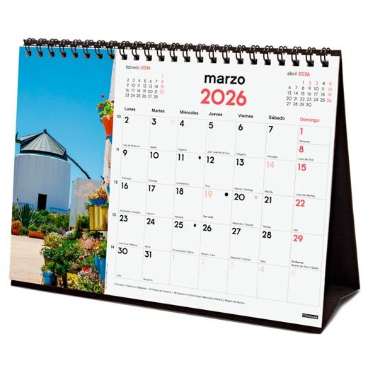 CALENDARIO (2026) FINOCAM SOBREMESA IMAGENES MENSUAL PARA ESCRIBIR S 210x150 PUEBLOS CON ENCANTO