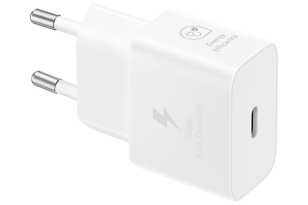 CARGADOR SAMSUNG USB-C 25W GAN BLANCO SIN CABLE