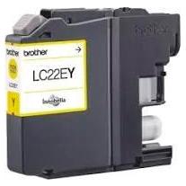 CARTUCHO INKJET BROTHER LC-22EY MFC-J5920DW AMARILLO (1.200 PAG.)