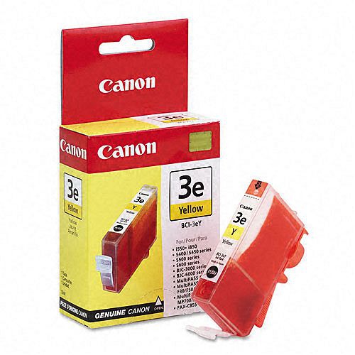 CARTUCHO INKJET CANON BCI3EY CARG.AMARILLA PARA BC30 Y BC33 BJC 3000/6000 S400/500/600 (4482A002AB)