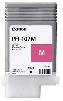 CARTUCHO INKJET CANON PFI-107M IMAGEPROGRAF IPF670/IPF680/IPF685/IPF770/IPF780/IPF785 MAGENTA 130 ML.(6707B001)