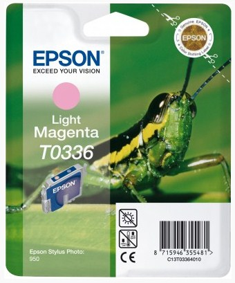 CARTUCHO INKJET EPSON T033640 STYLUS PHOTO 950 MAGENTA CLARO 17ML