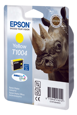 CARTUCHO INKJET EPSON T100440 STYLUS SX600FW/OFFICE B40W/BX600FW AMARILLO