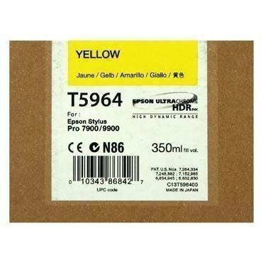 CARTUCHO INKJET EPSON T596400 STYLUS PRO 7900/9900 AMARILLO 350ML
