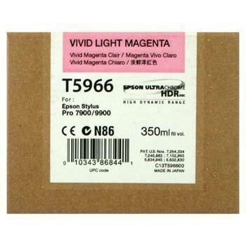 CARTUCHO INKJET EPSON T596600 STYLUS PRO 7900/9900 MAGENTA CLARO 350ML