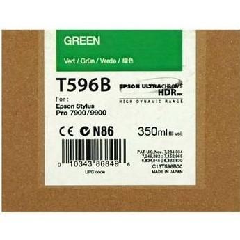 CARTUCHO INKJET EPSON T596B00 STYLUS PRO 7900/9900 VERDE 350ML
