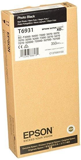 CARTUCHO INKJET EPSON T693100 SURECOLER SC-T3000/T3070/T3200/T5070/T5200/T7000/T7070/T7200/T3270/T5270/T7271 NEGRO PHOTO 350ml