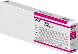 CARTUCHO INKJET EPSON T804300 ULTRACHROME HDX INK SUPERCOLOR SC-P6000/P7000/P7000V/P8000/P9000/P9000V MAGENTA 700ML