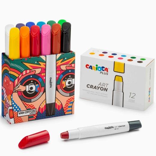 CERAS PASTEL CARIOCA PLUS CAJA de 12
