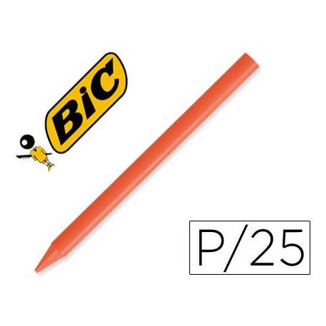 CERAS PLASTIDECOR UNICOLOR C/25 NARANJA
