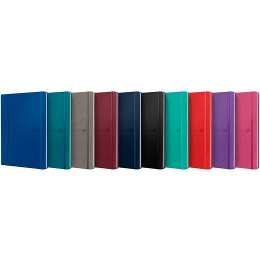 CUADERNO OXFORD SIGNATURE tapa EXTRA B5 80h HORIZONTAL COLORES CLASICOS+VIVOS (9)