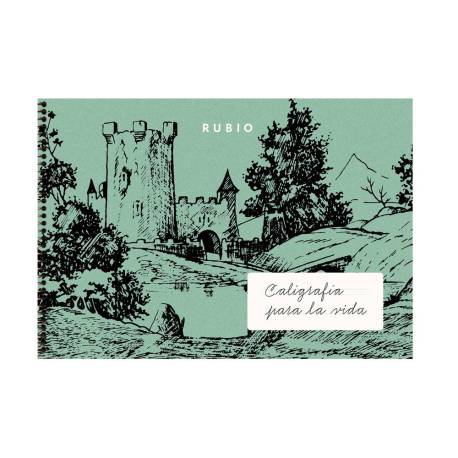 CUADERNO RUBIO 160x230 HORIZONTAL ESPIRAL CALIGRAFIA PARA LA VIDA VOL.2 (+12 años)