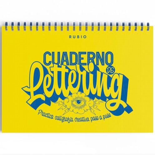 CUADERNO RUBIO 204x304 HORIZONTAL ESPIRAL LETTERING