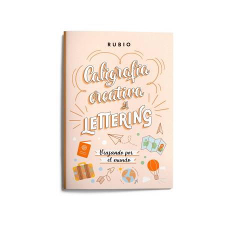 CUADERNO RUBIO A4 CALIGRAFIA CREATIVA Y LETTERING VIAJANDO POR EL MUNDO