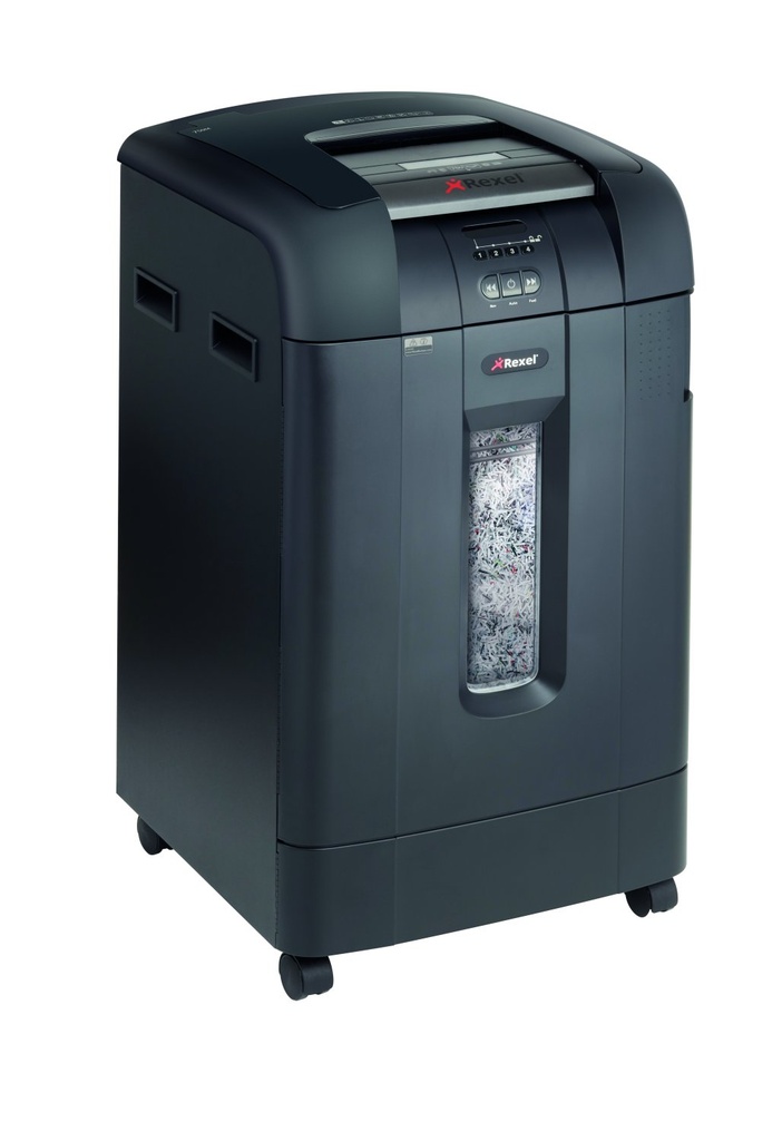 DESTRUCTORA OPTIMUM AUTO+ 750M (10/750h CONFETI)
Nv.seg.5 - particula 2x15mm; dep.115L
Alimentador automático de 750h