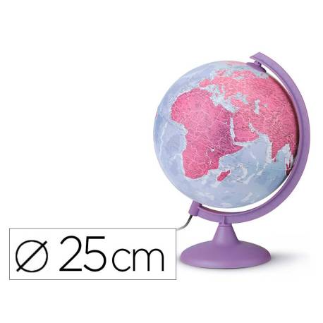 ESFERA TECNODIDATTICA FyP PURPLE con LUZ 25cm