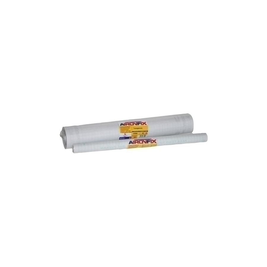 FORRO AIRONFIX ADHESIVO REMOVIBLE TRANS. ROLLO 0,45 x 3 m