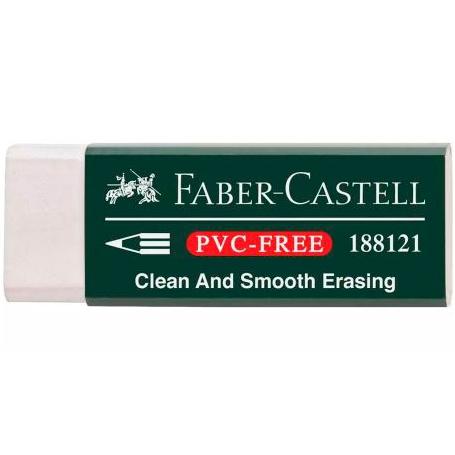 GOMA de BORRAR FABER-CASTELL 188121 (PVC-FREE) para LAPIZ  (ud.)