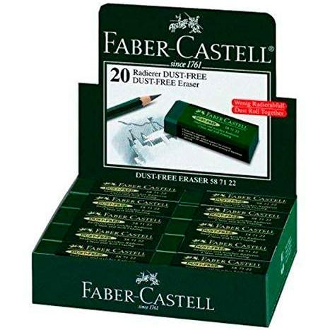 GOMA de BORRAR FABER-CASTELL 587122 (PVC-FREE) para ARTISTAS  (ud.)