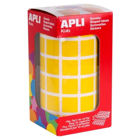 GOMETS APLI ROLLO 59h CUADRADO 15 mm AMARILLO 2.832 uds. (12475)
