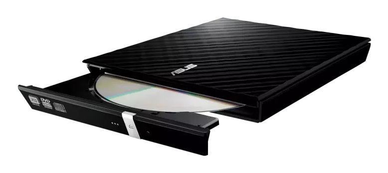 GRABADORA DVD +/-RW ASUS SLIM EXTERNO USB 2.0 NEGRO (Incluye Canon LPI de 1,00 €)