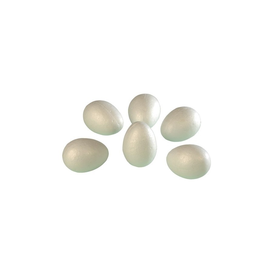 HUEVOS POLIESPAN NIEFENVER 5,8x4,2cm Pack 20